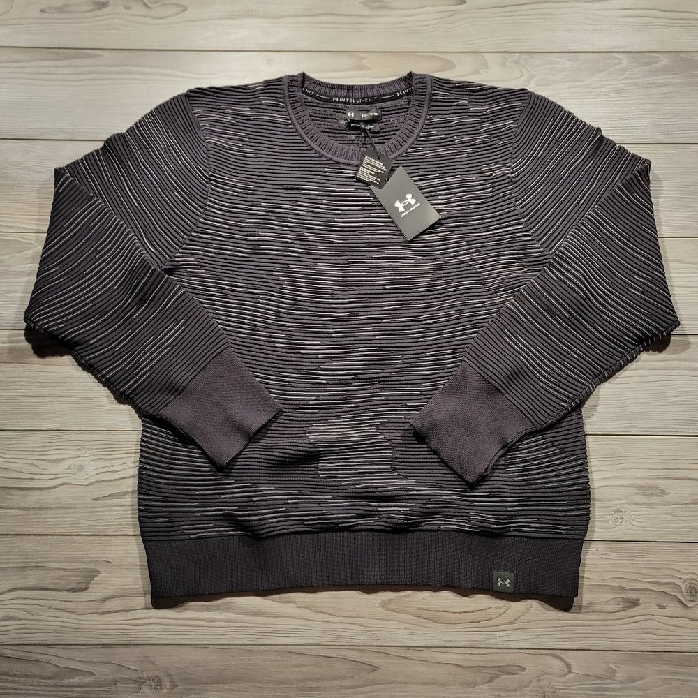 Men’s 2XL XXL Under Armour UA IntelliKnit Phantom Wave Sweater [1366502-010]